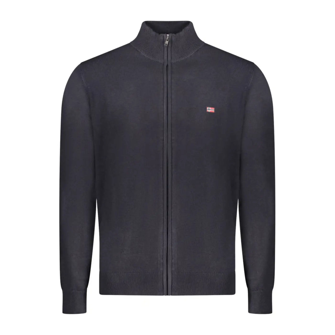 Norway 1963 Blu Poliammide Men Cardigan