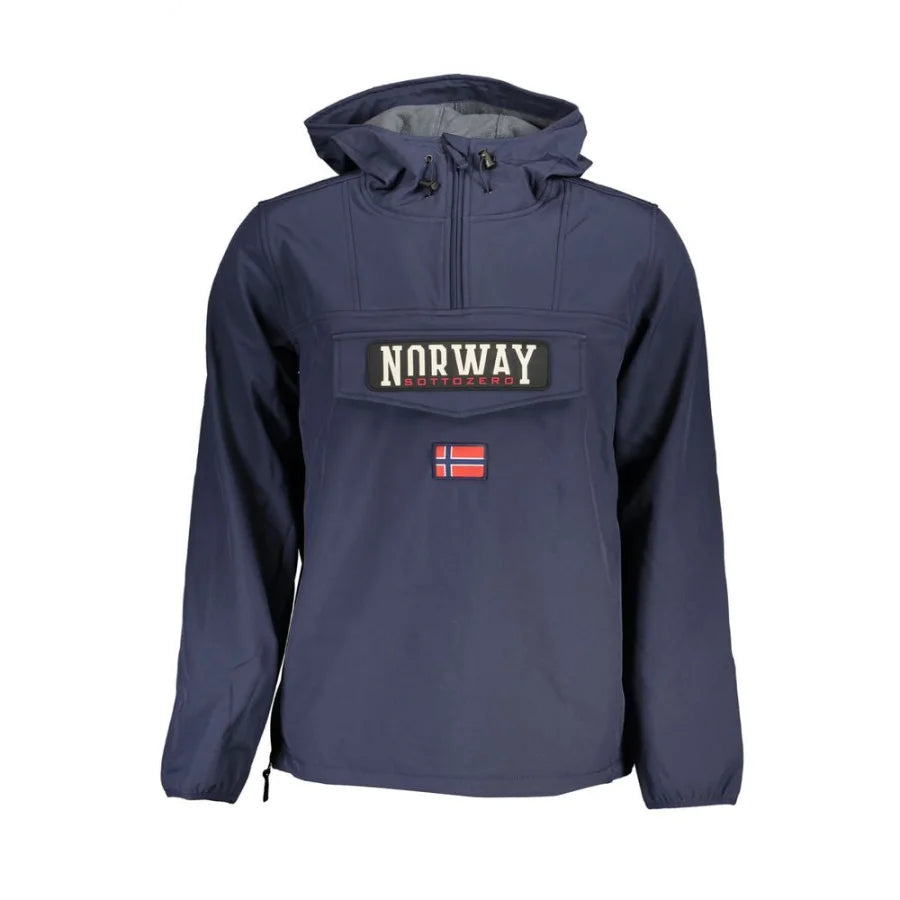 Norway 1963 Blu Polyester Men’s Jacket