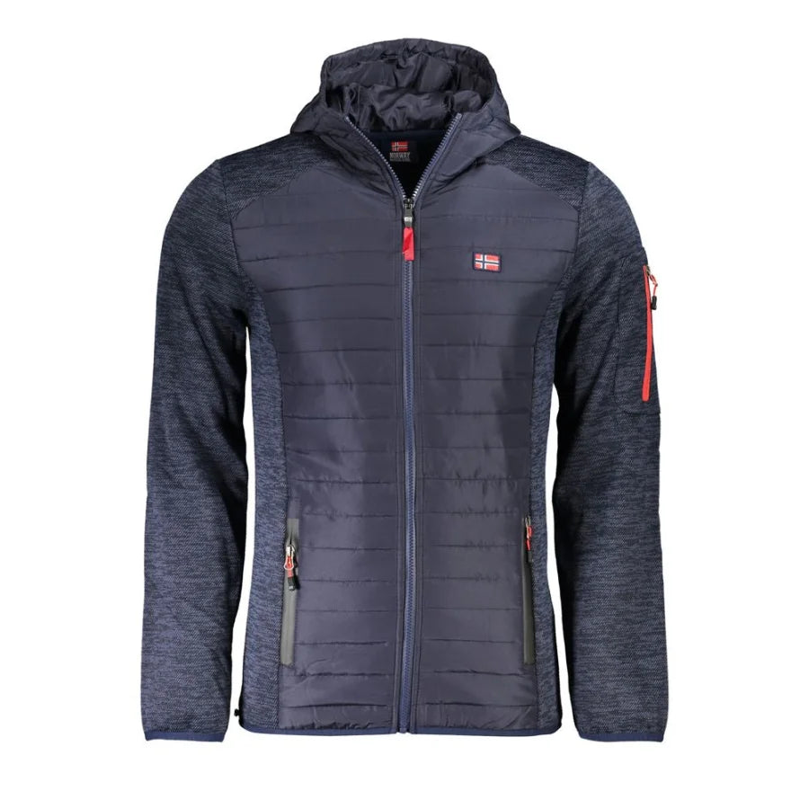 Norway 1963 Blu Polyester Men’s Jacket