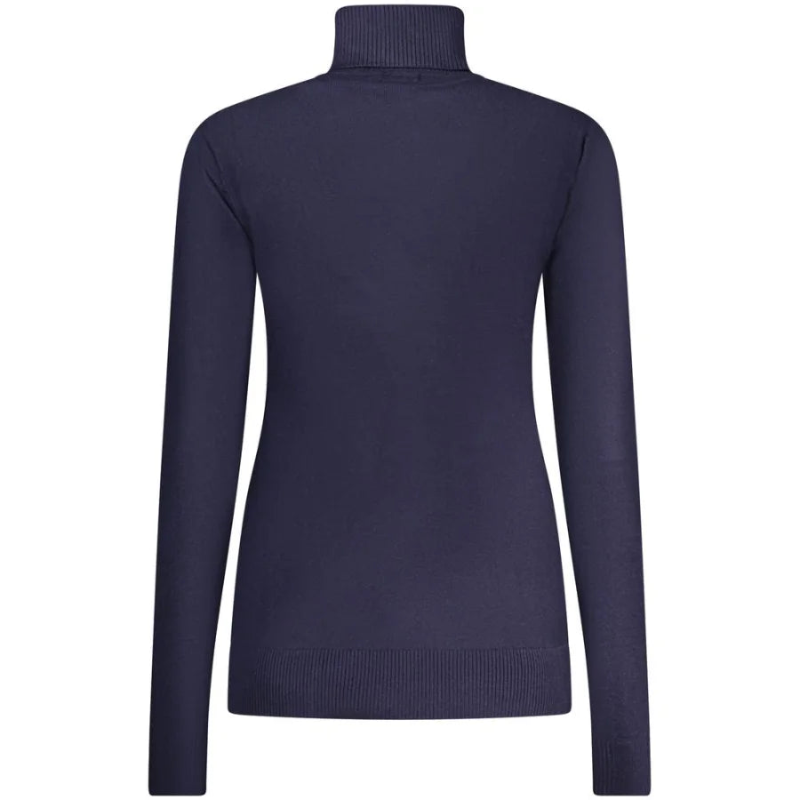 Norway 1963 Blu Viscosa Woman Sweater
