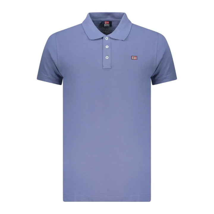 Norway 1963 Blue Cotton Men Polo