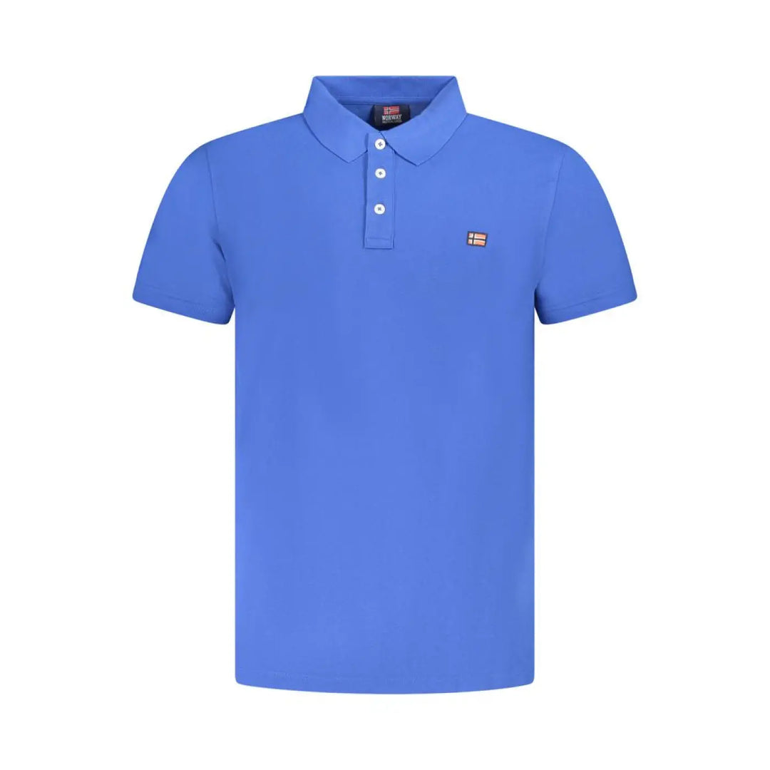 Norway 1963 Blue Cotton Men’s Polo