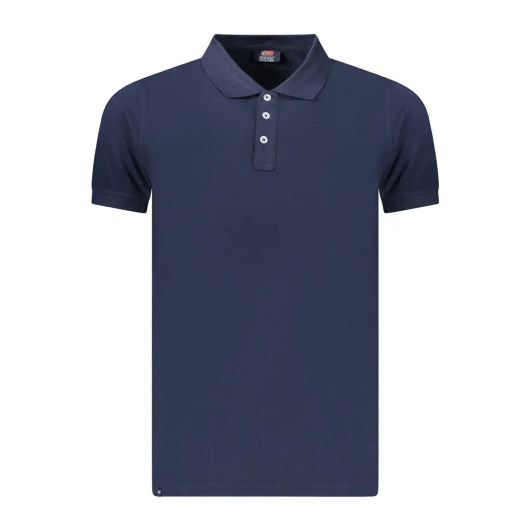 Norway 1963 Blue Cotton Men’s Polo