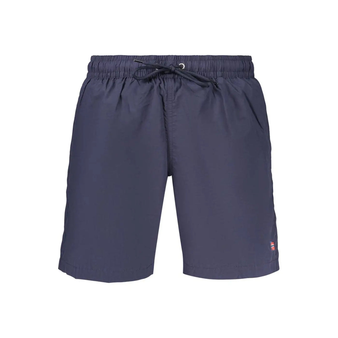 Norway 1963 Blue Polyamide Men’s Swim Boxer