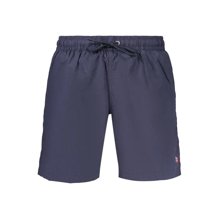 Norway 1963 Blue Polyamide Men’s Swim Boxer