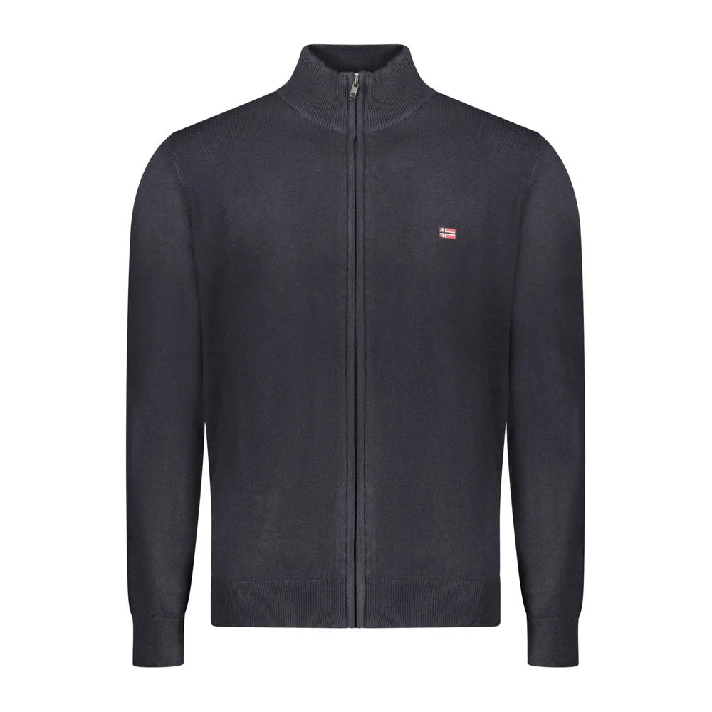 Norway 1963 Blue Polyester Men Cardigan