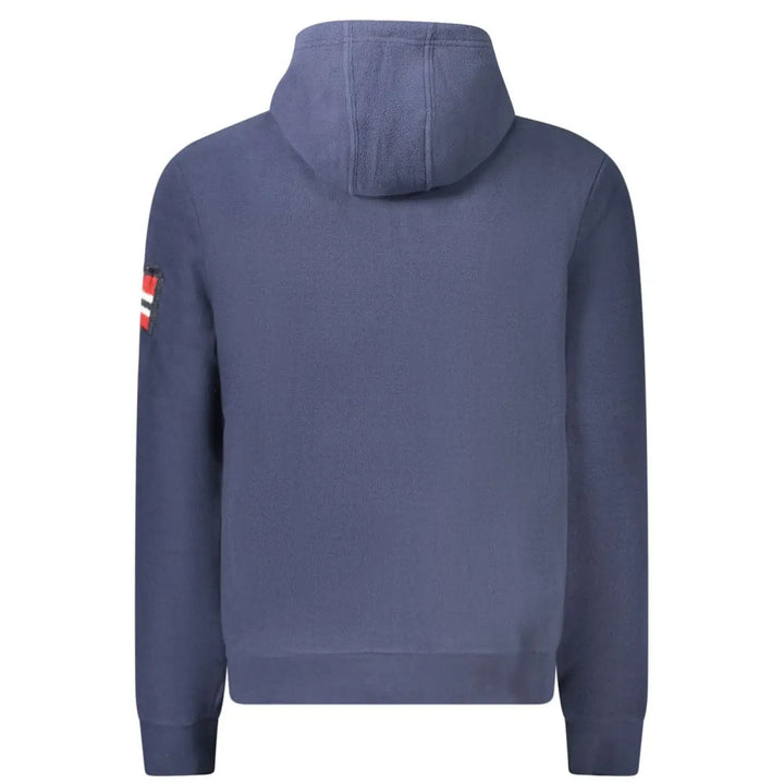 Norway 1963 Blue Polyester Men’s Hooded Sweatshirt