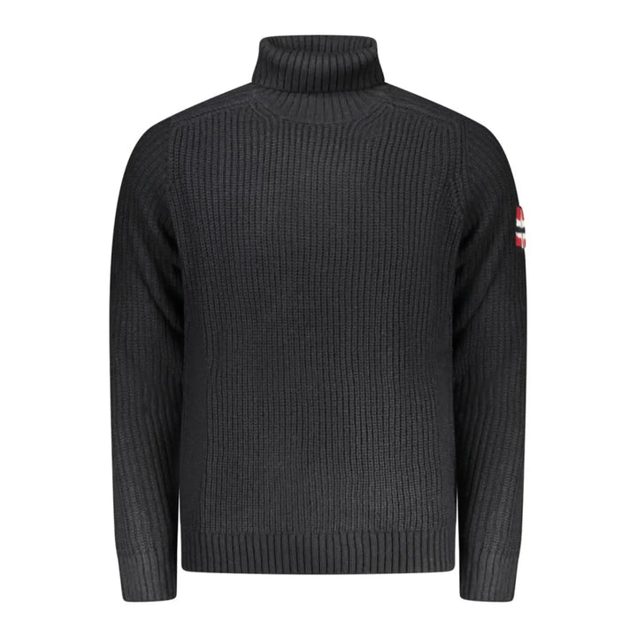 Norway 1963 Blue Wool Men Sweater