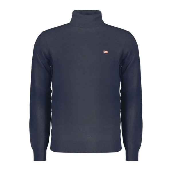 Norway 1963 Blue Wool Men Sweater
