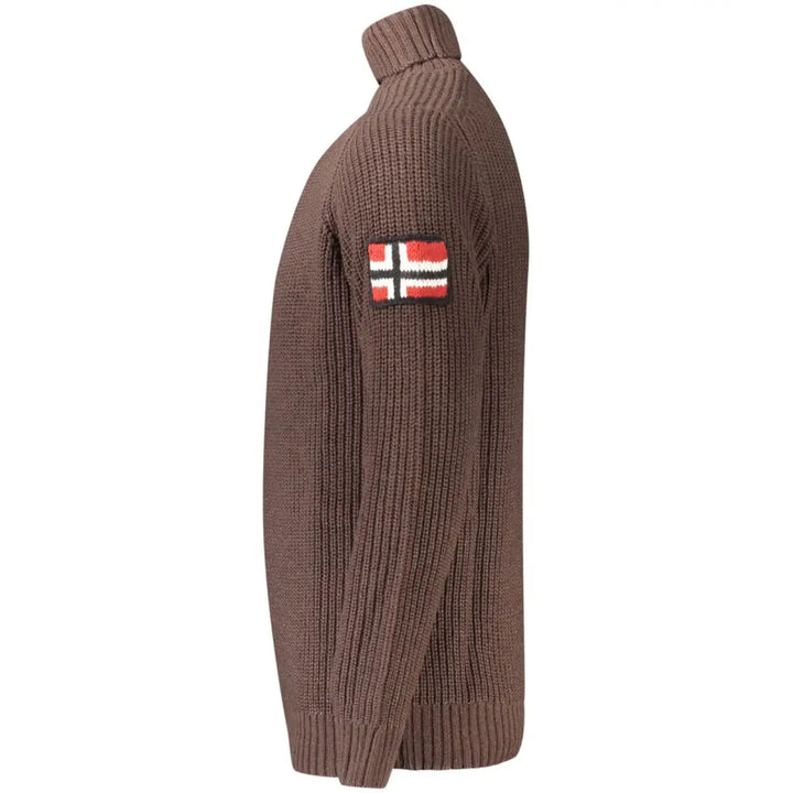 Norway 1963 Brown Acrylic Men’s Sweater