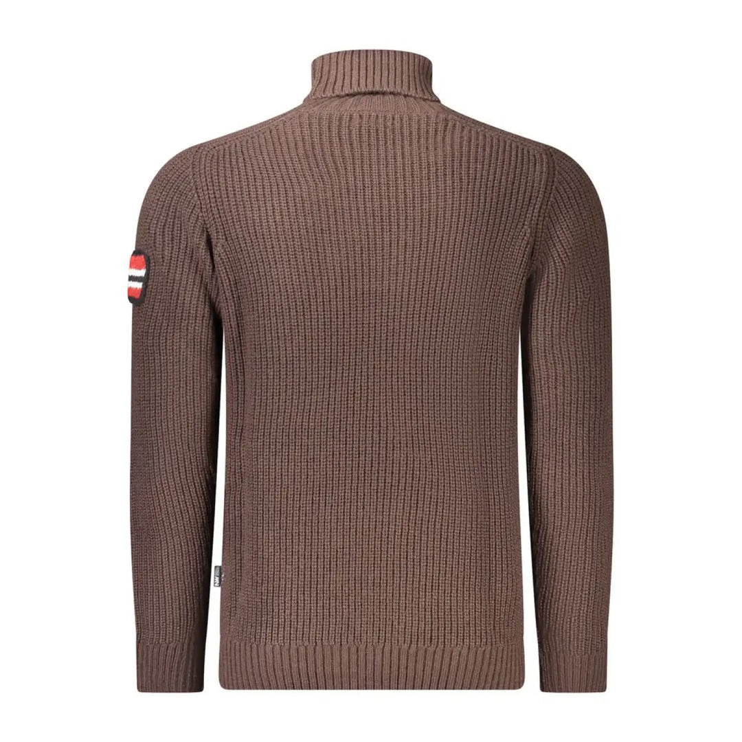 Norway 1963 Brown Acrylic Men’s Sweater