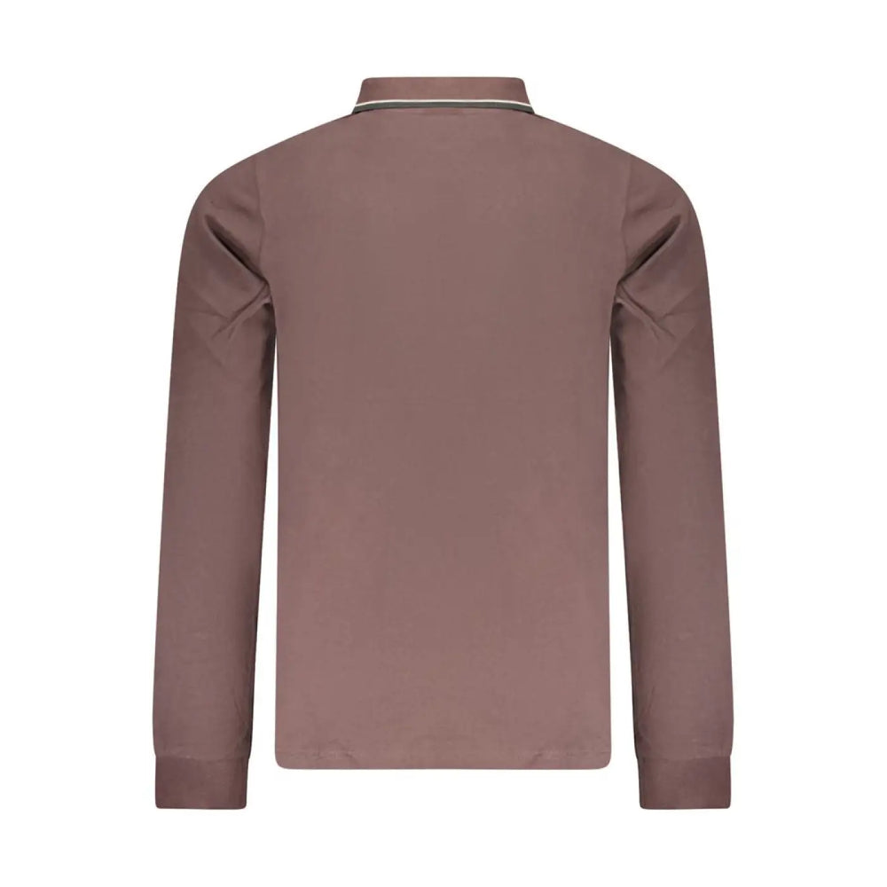 Norway 1963 Brown Cotton Mens Polo