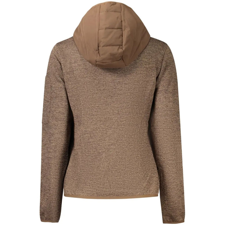 Norway 1963 Brown Polyester Women’s Jacket with Hood