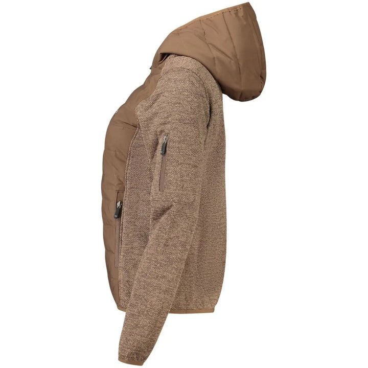 Norway 1963 Brown Polyester Women’s Jacket with Hood