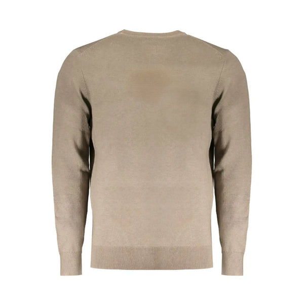 Norway 1963 Brown Wool Men Sweater