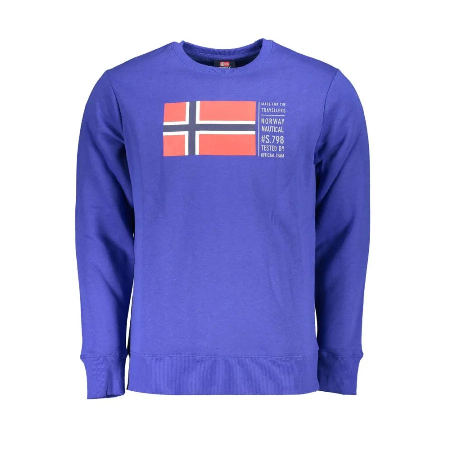 Norway 1963 Charcoal Cotton Men’s Hooded Sweatshirt