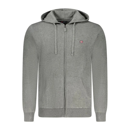 Norway 1963 Gray Polyester Men Cardigan