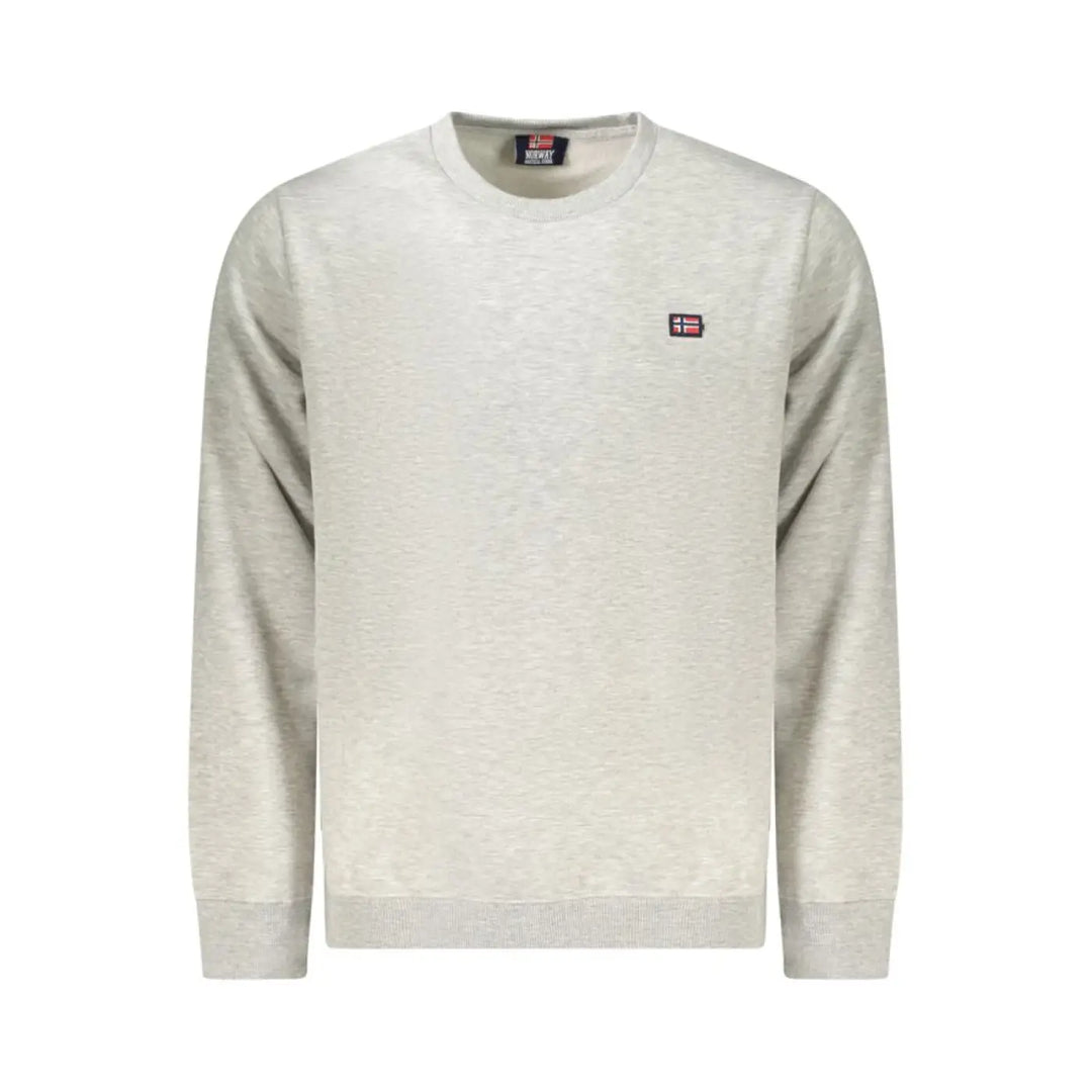 Norway 1963 Grigio Cotton Men Sweatshirt