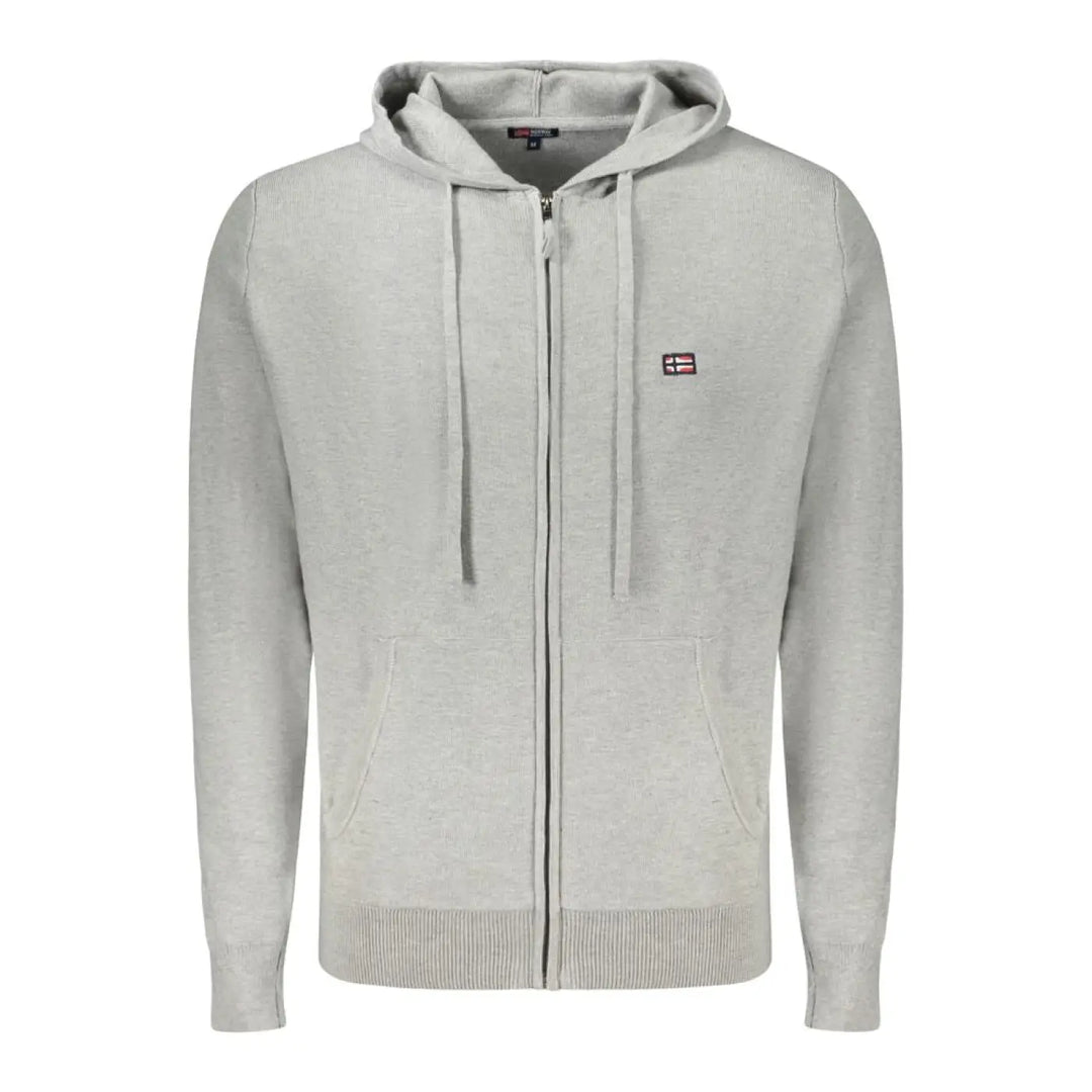 Norway 1963 Grigio Poliammide Men’s Cardigan