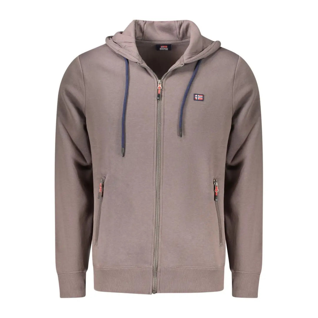Norway 1963 Marrone Cotton Men Sweatshirt