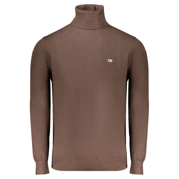 Norway 1963 Marrone Polyamide Men Sweater