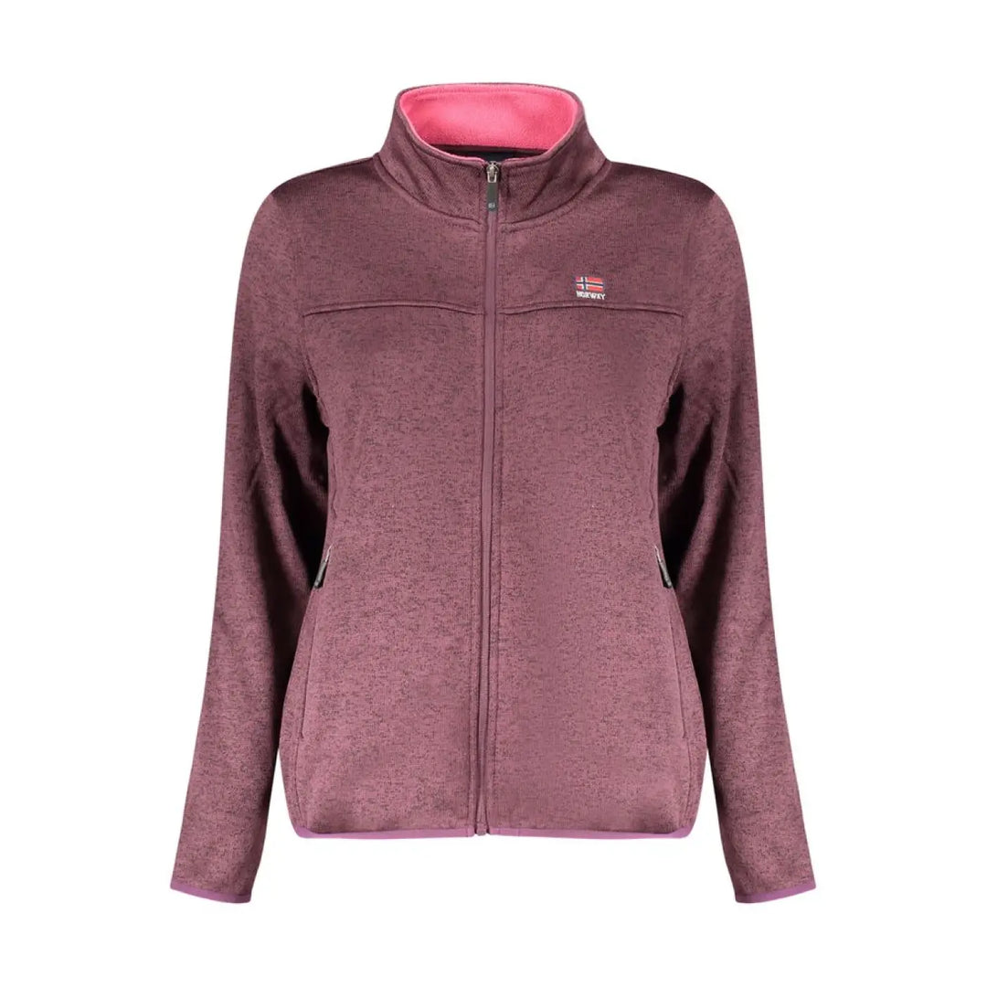 Norway 1963 Purple Polyester Women Sweatshirt