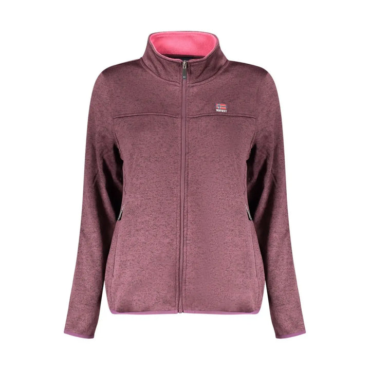 Norway 1963 Purple Polyester Women Sweatshirt