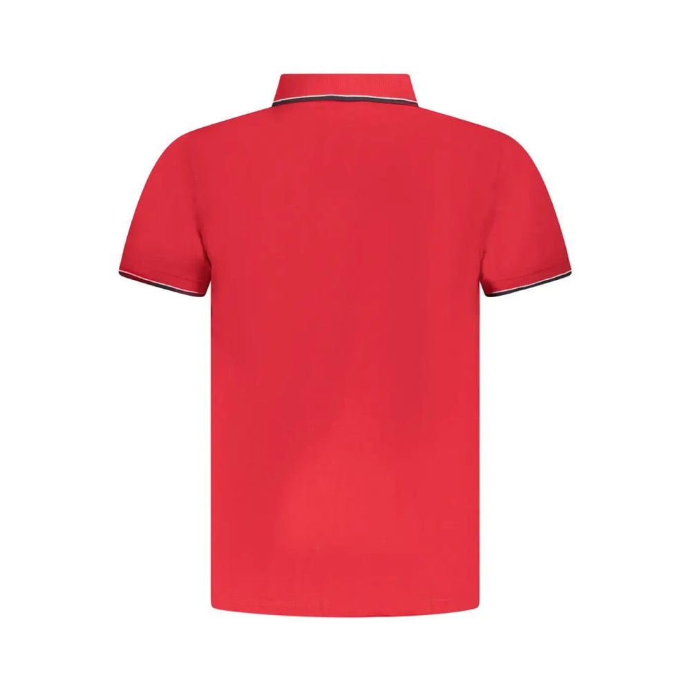 Norway 1963 Red Cotton Men Polo
