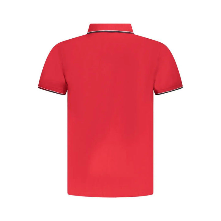 Norway 1963 Red Cotton Men Polo