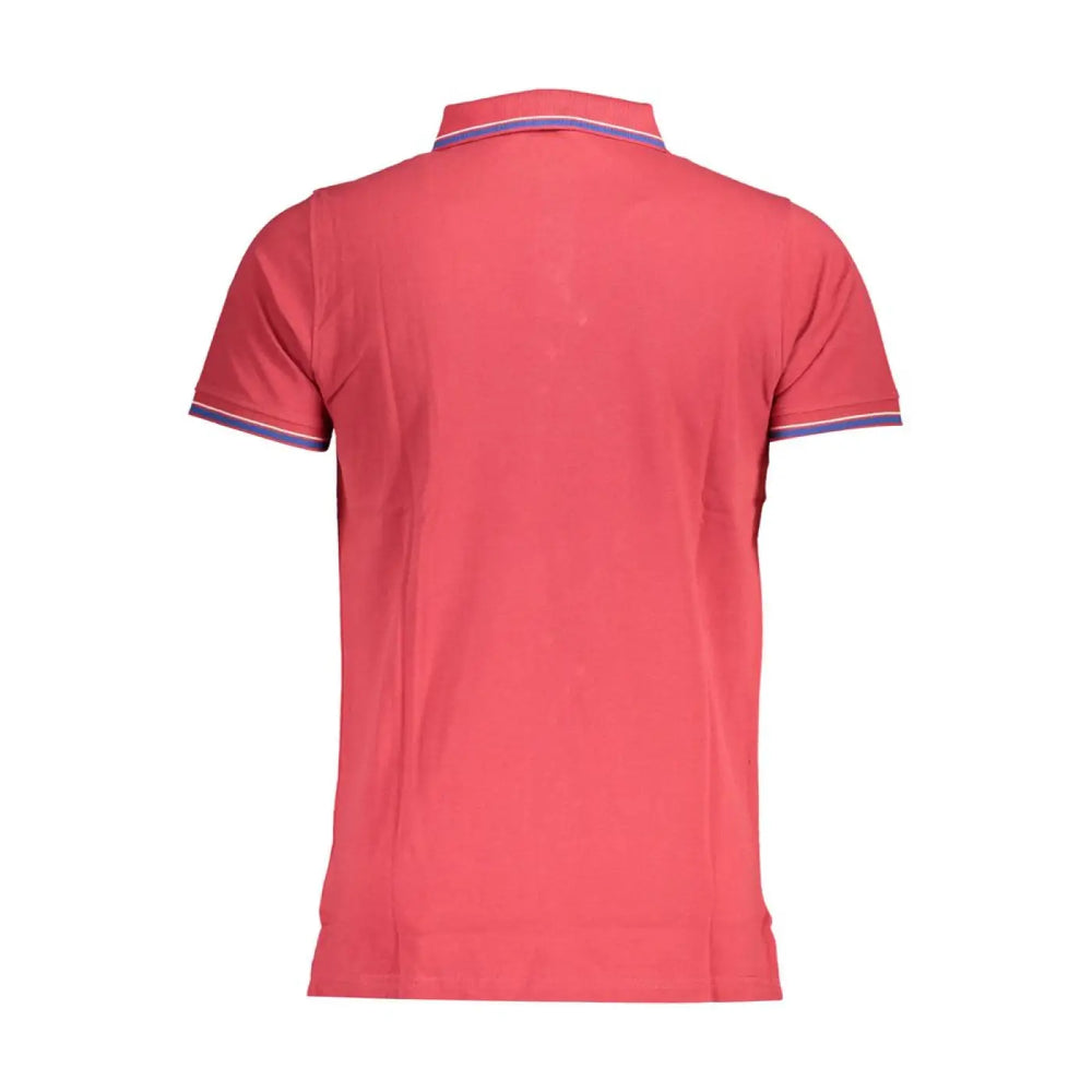 Norway 1963 Red Cotton Men Polo