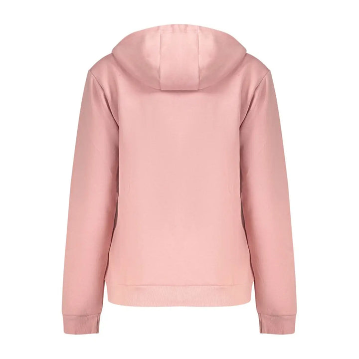 Norway 1963 Rosa Cotton Women Sweatshirt with Zip and Pockets