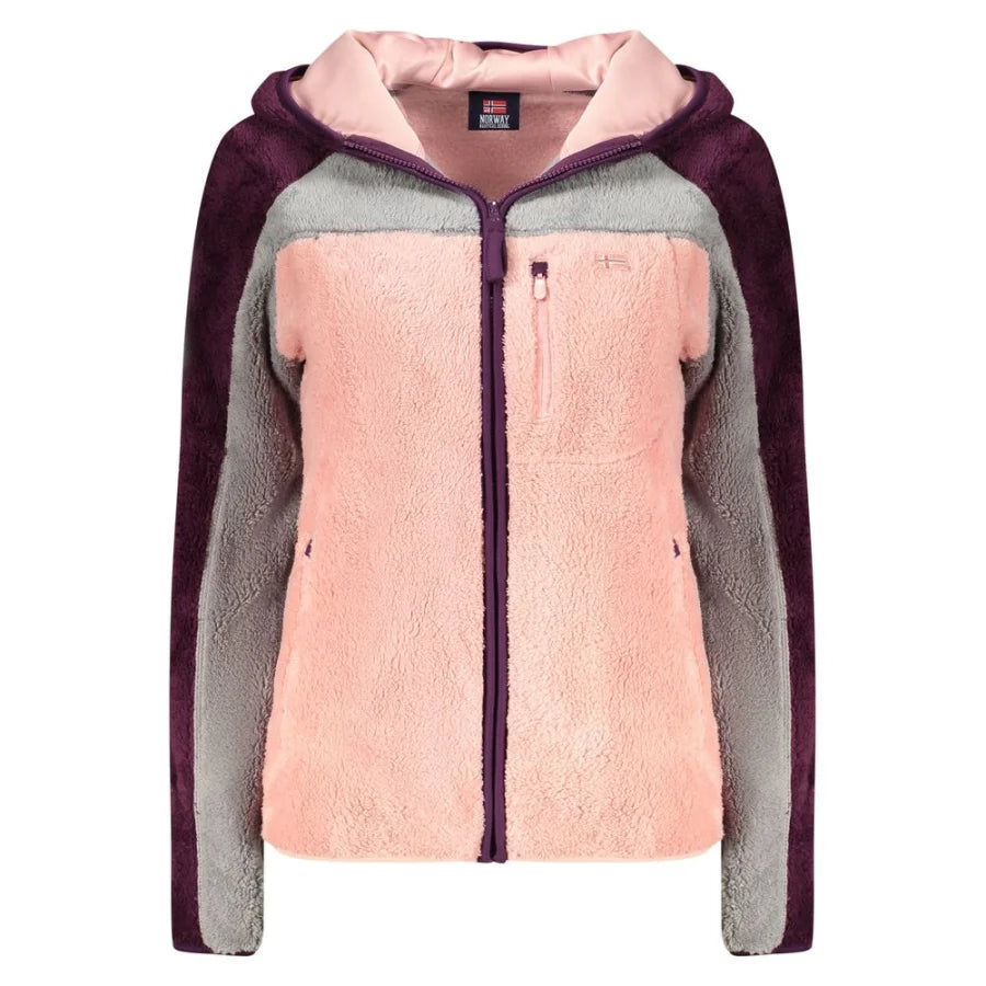 Norway 1963 Rosa Polyester Women Sweatshirt