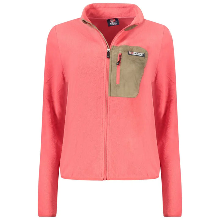 Norway 1963 Rosa Polyester Women Sweatshirt