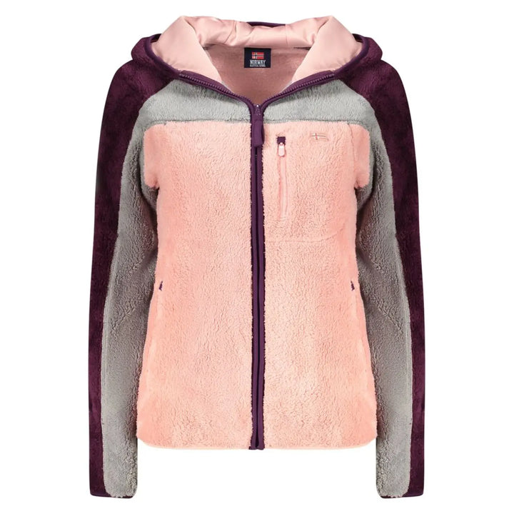 Norway 1963 Rosa Polyester Women Sweatshirt