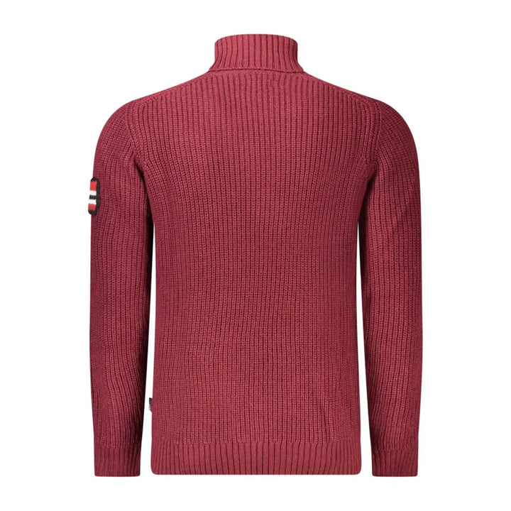 Norway 1963 Rosso Acrylic Men’s Sweater