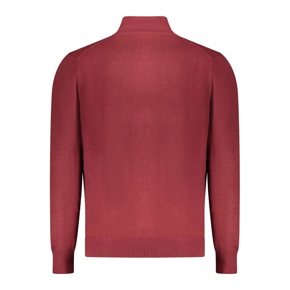 Norway 1963 Rosso Polyamide Men Cardigan