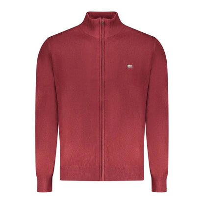 Norway 1963 Rosso Polyamide Men Cardigan
