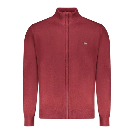 Norway 1963 Rosso Polyamide Men Cardigan
