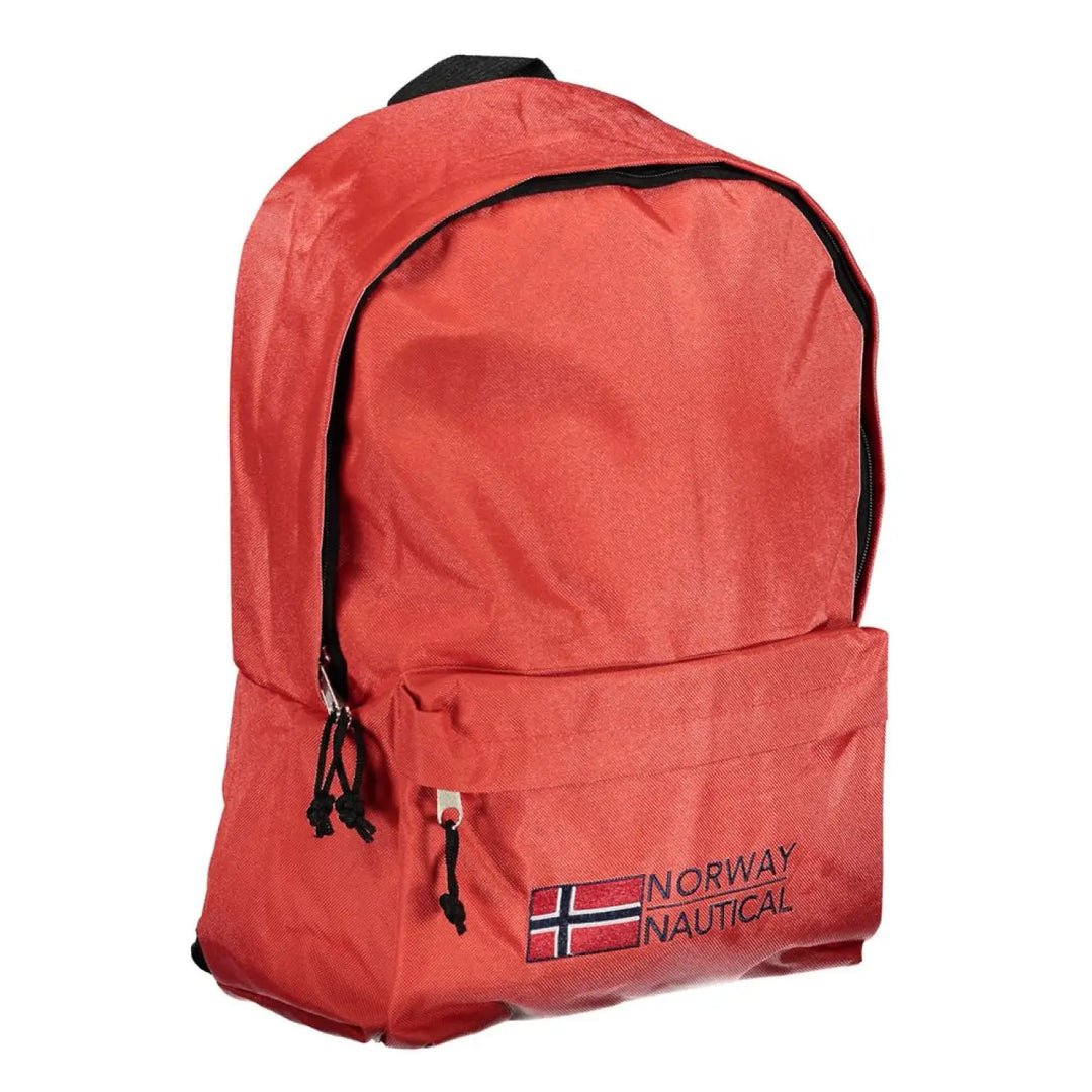 Norway 1963 Rosso Polyester Men Backpack