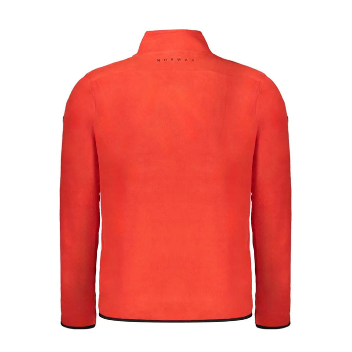Norway 1963 Rosso Polyester Men Sweatshirt