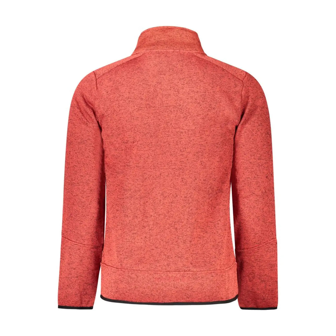 Norway 1963 Rosso Polyester Mens Sweatshirt