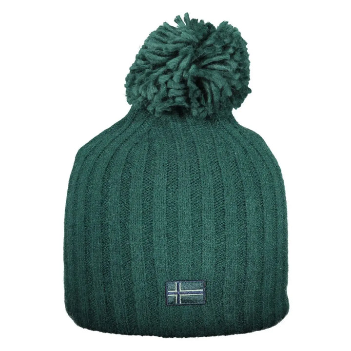 Norway 1963 Verde Acrylic Woman Hat
