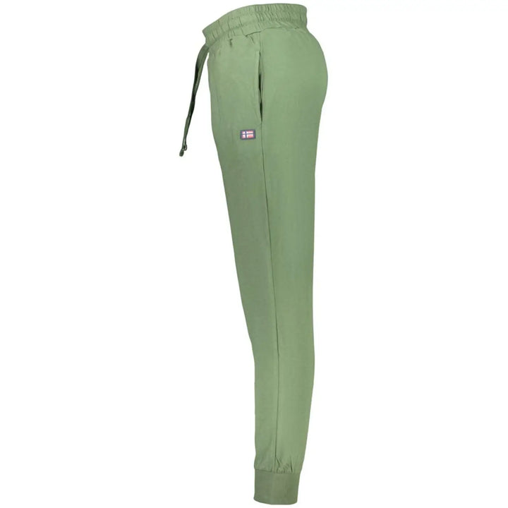 Norway 1963 Verde Cotton Male Sports Trouser