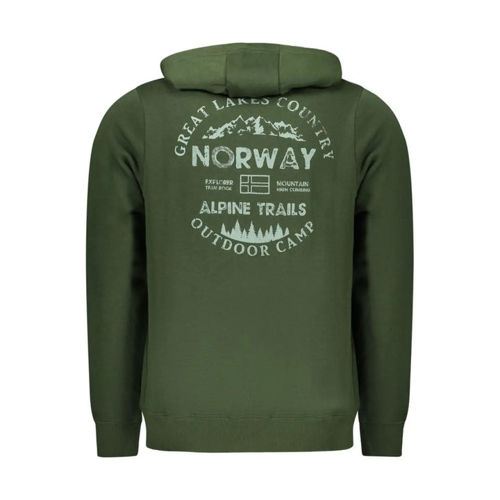 Norway 1963 Verde Cotton Men Sweatshirt