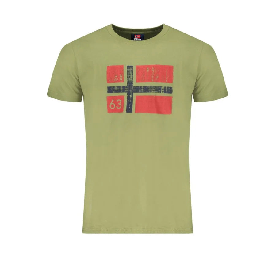 Norway 1963 Verde Cotton Men T-Shirt
