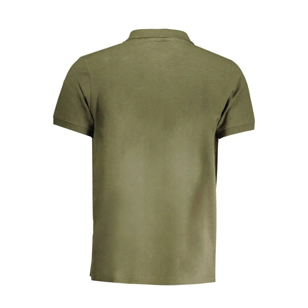 Norway 1963 Verde Cotton Mens Polo Shirt