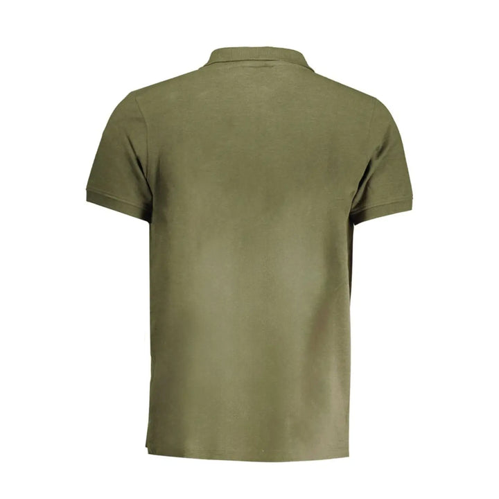 Norway 1963 Verde Cotton Mens Polo Shirt
