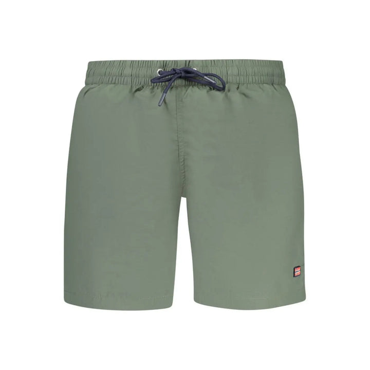 Norway 1963 Verde Poliammide Men Swim Boxer