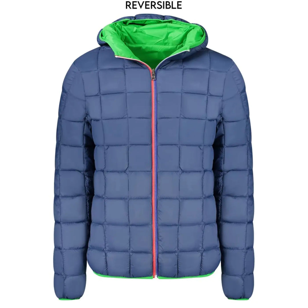 Norway 1963 Verde Poliammide Men’s Reversible Jacket