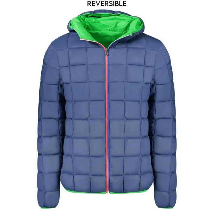 Norway 1963 Verde Poliammide Men’s Reversible Jacket